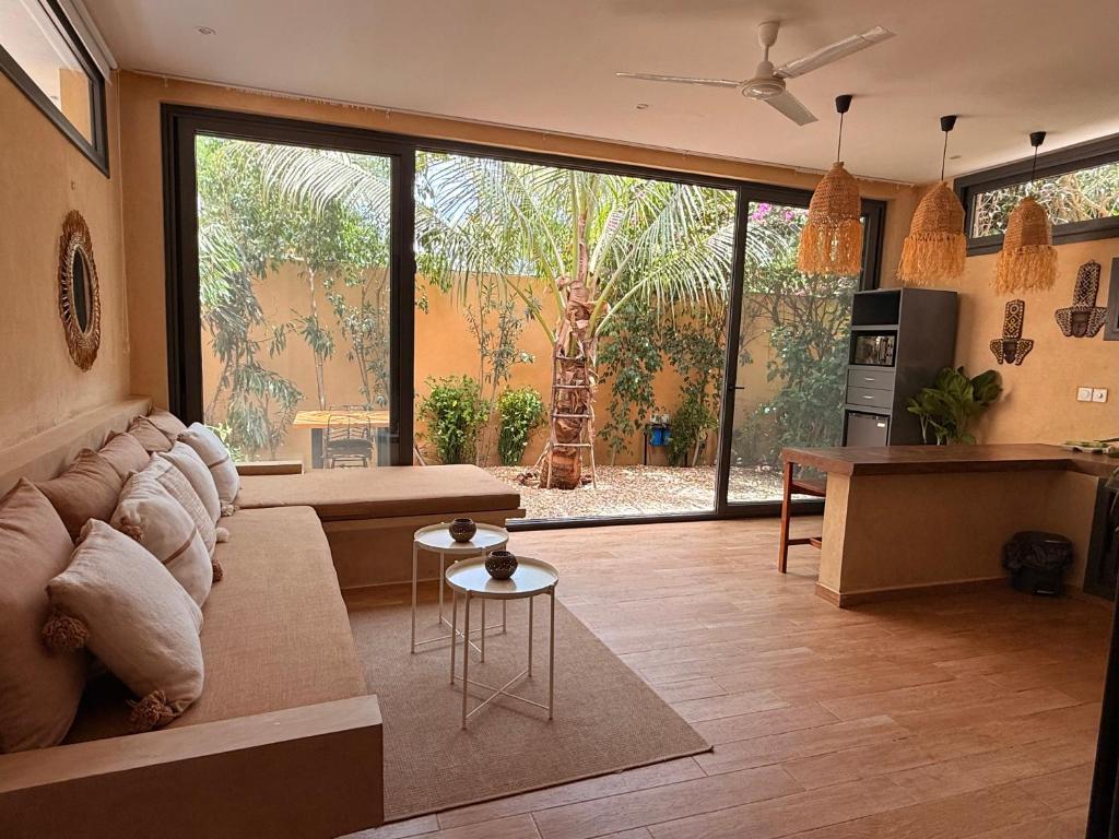 Villa Yemaya interior — arrival and grounding